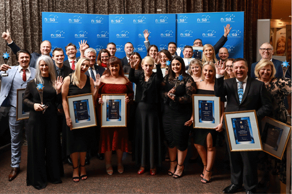 MAX employees alongside other winners of the NESA Awards 2019